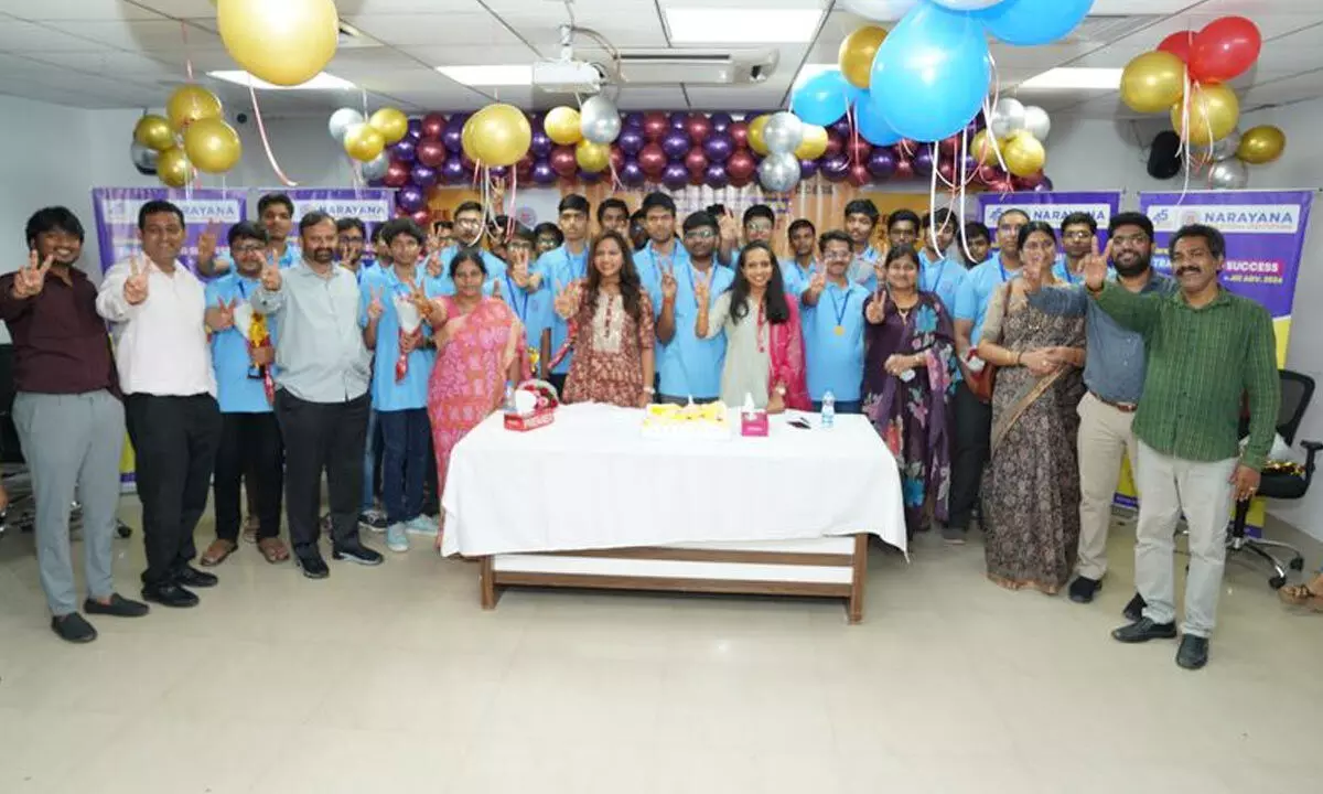 Students from Narayana Group perform exceptionally well in JEE Advanced