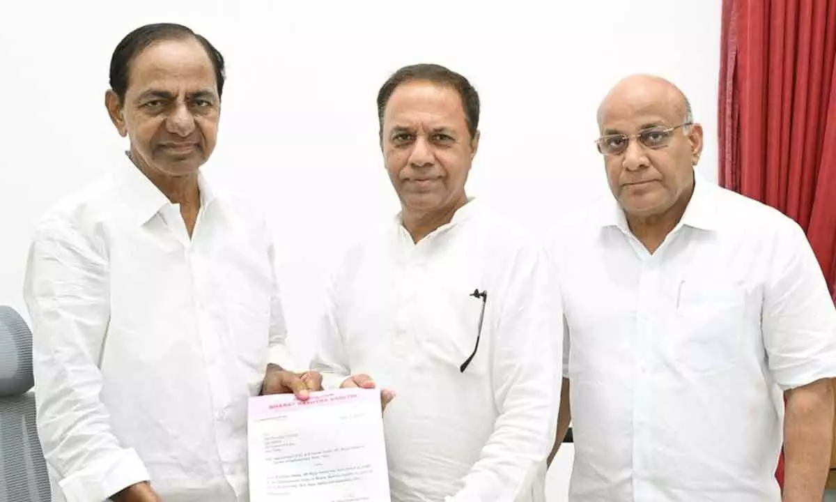 Suresh Reddy named leader of BRS Parliamentary party