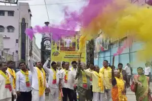 TDP Leaders rejoice as Naidu assumes role as CM