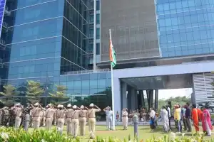 Tri-Police Commissionerate in Hyderabad celebrates
