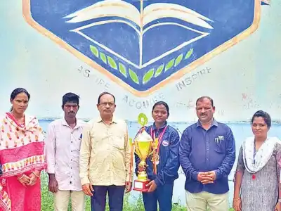 Athletic achievements of tribal girl recognized