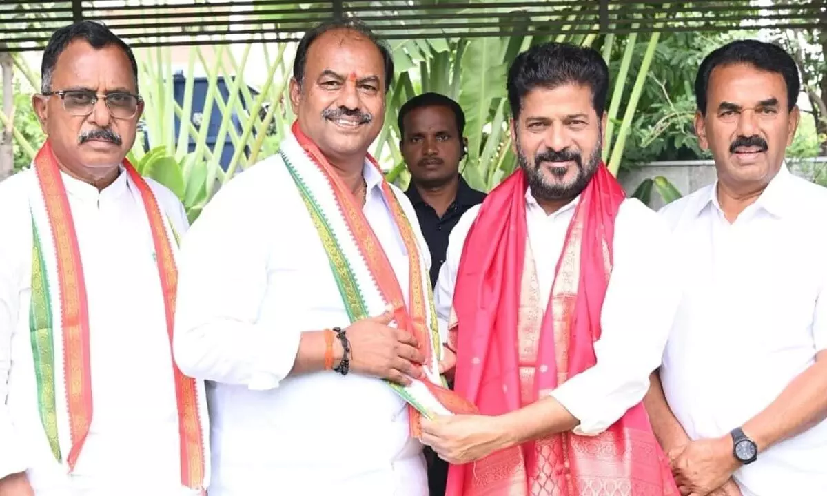 Bandla Krishnamohan Reddy, MLA of Gadwal BRS, switches allegiance to Congress party