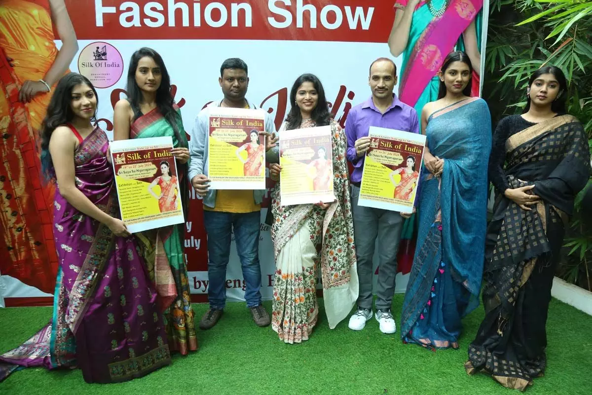 Bengal Handloom Art Exhibition Showcases Traditions and Artistry of Silk from India