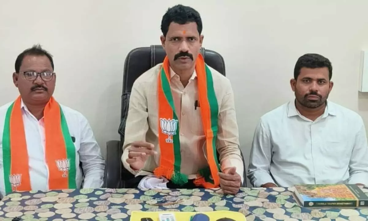 BJP District President Slams State Budget, Calling It “70 Lies in 70 Pages”