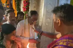 BJP Rajya Sabha MP Dr. Laxman Performs Puja