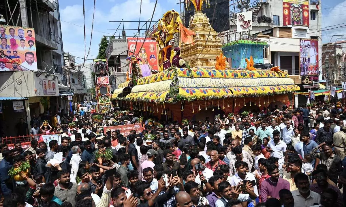 Bonalu Festivities: Majestic Procession in Old City Today