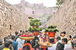 Bonalu prompts traffic restrictions.
