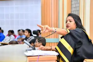 BRS causes chaos in GHMC Council meeting by demanding Mayor’s resignation