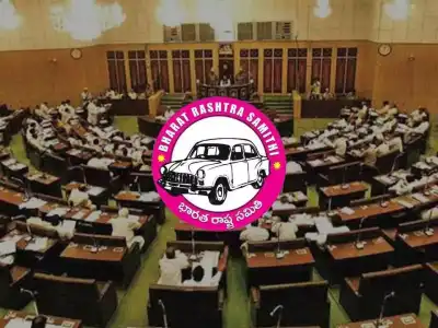 BRS MLAs Stage Protest in Telangana Assembly Regarding Job Calendar