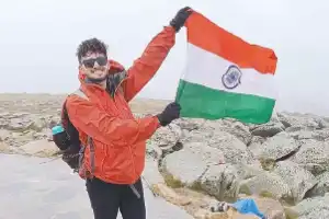 CM Revanth congratulates mountaineer for reaching the summit of Mount Kang Yatse (II)