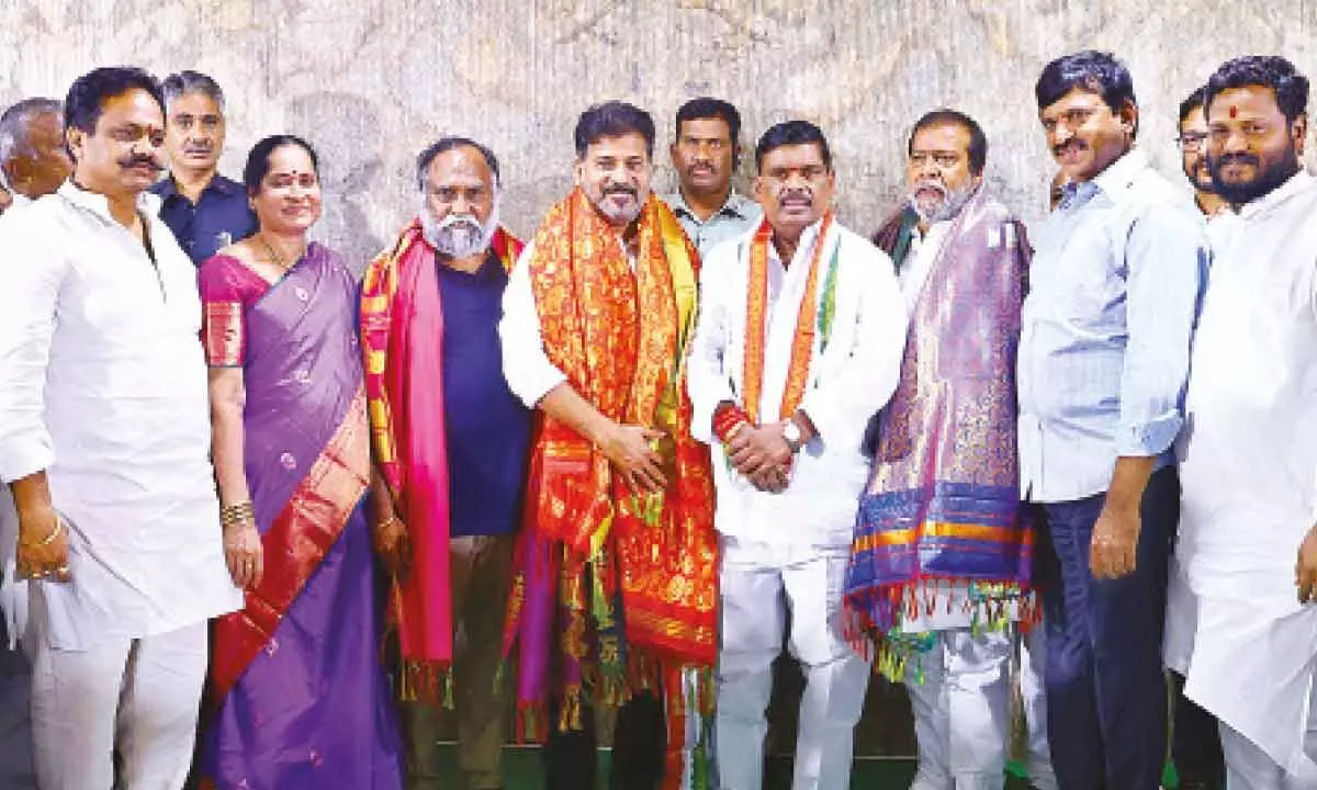 Congress gains Patancheru MLA Mahipal Reddy as a new member