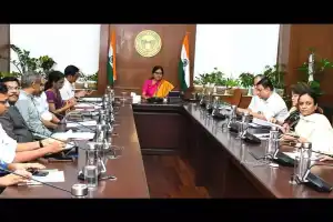 CS Santhi Kumari instructs collectors to implement a strategy to help SHG women become millionaires.