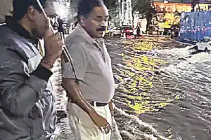 Dana Kishore surveys areas impacted by rain in Hyderabad