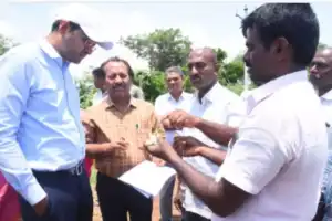 DC BM Santhosh Makes Unannounced Inspection at Anganwadi Centre in Shetty Atmakur
