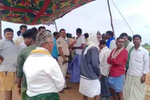 Farmers Protest Over Incomplete Compensation for Bharath Mala Project