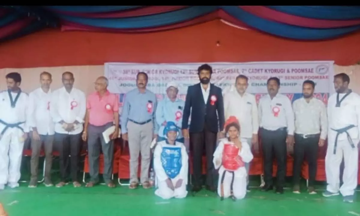 Gadwal hosts Taekwondo awards ceremony