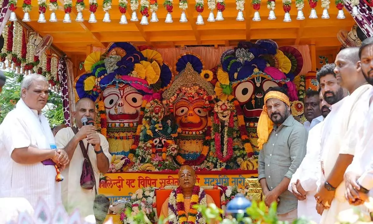 Grand celebration of Rath Yatra with splendor and magnificence