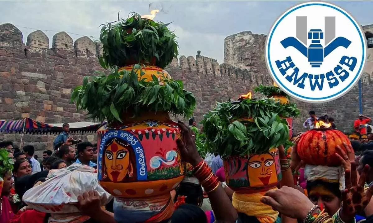 HMWSSB prepares for Bonalu festival at Golconda