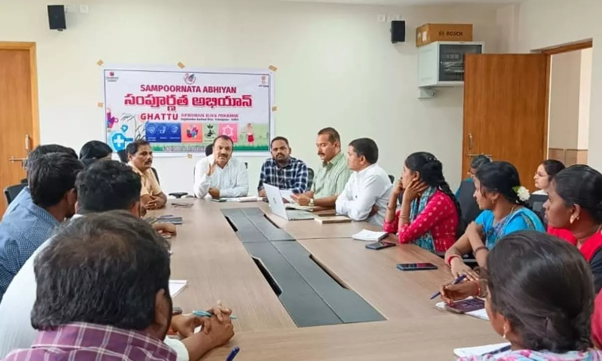 Incharge DM HO Initiates Sampoorn Abhiyan Programme