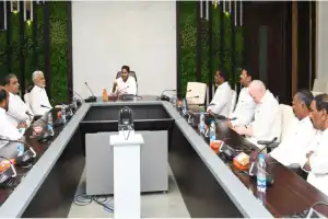 Jagan Urges YSRCP MPs to Highlight AP Violence Issues in Parliament