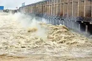 Jurala Project in Gadwal Overflows; 17 Gates Opened to Release Excess Water