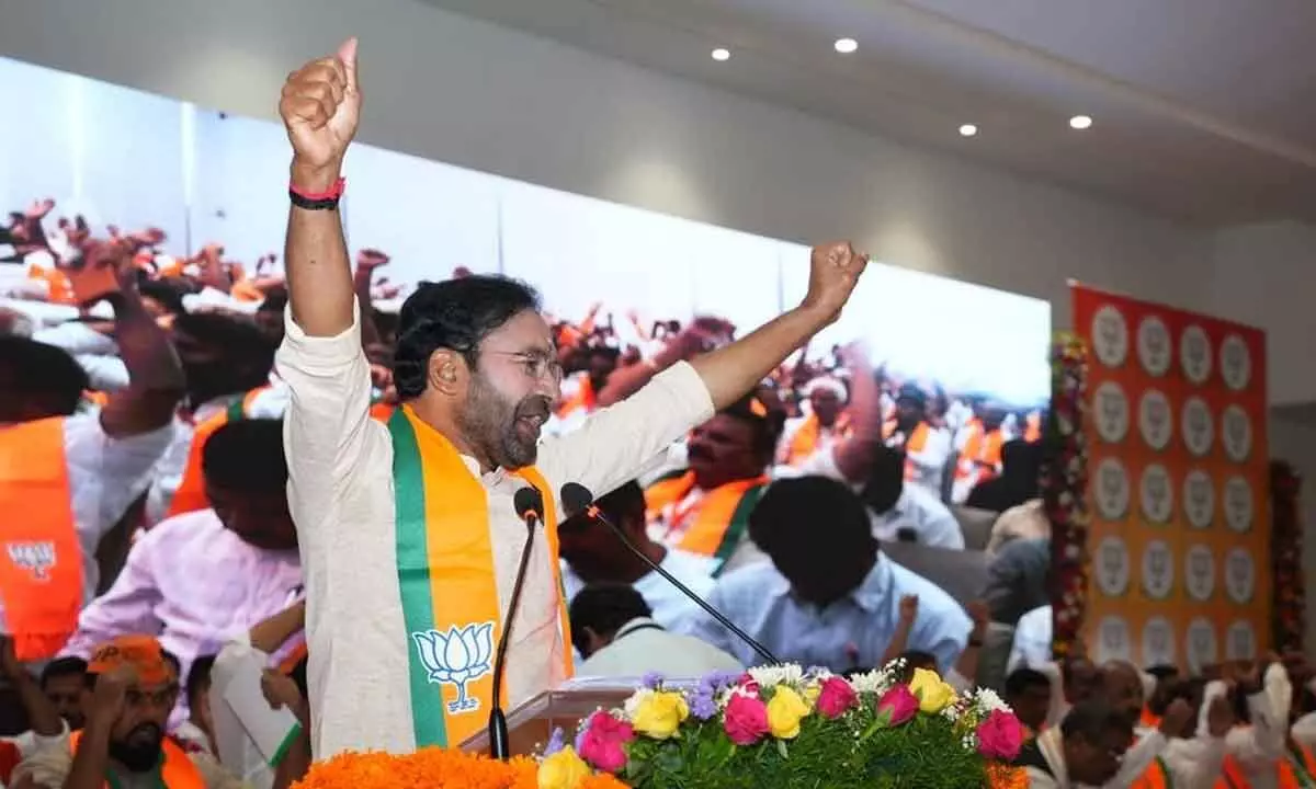 Kishan Reddy believes people view BJP as a viable alternative to Congress