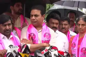 KTR Briefs Governor on Constitutional Violations and Party Defections in the State