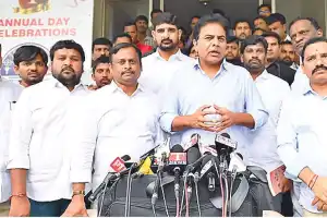 KTR criticizes Rahul, Revanth over employment issue
