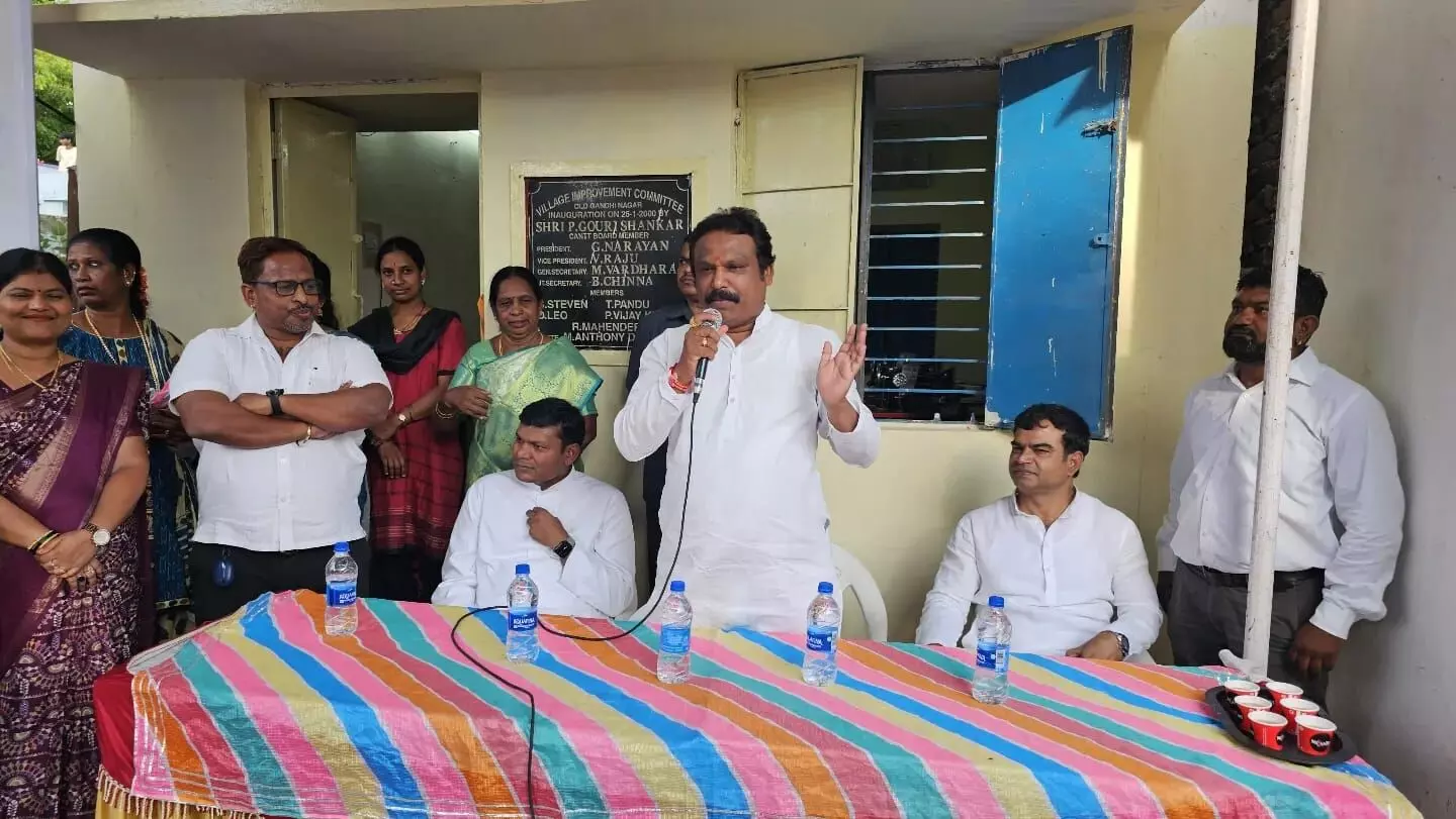MLA Ganesh Inaugurates HASSS Sewing Mission Center in RK Puram