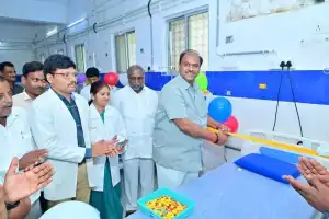 MLA Unveils 2 New Dialysis Machines at Area Hospital