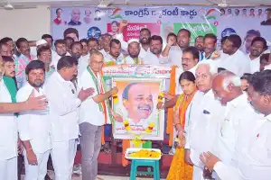 MP Raghuram honors the memory of YSR with heartfelt tributes