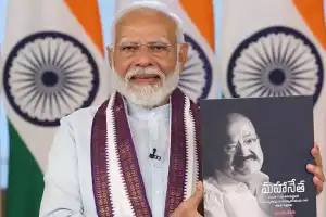 PM says Venkaiah’s journey from farmer’s son to Vice President is inspiring