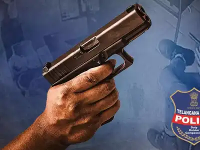Police in Telangana open fire and arrest gang of thieves in Pedda Amberpet
