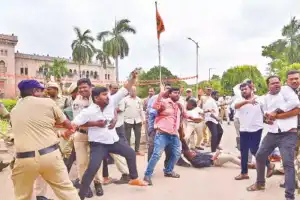 Protest staged by DSC aspirants at OU