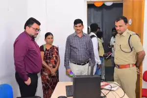 Public Administration Service Center Inaugurated by Collector Santosh and SP Gaikwad