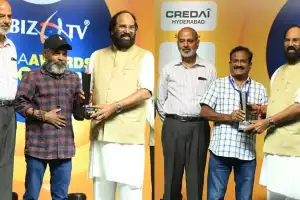 PV Satyanarayana and Srinivas Setty Recognized at HYBIZ TV Media Awards 2024