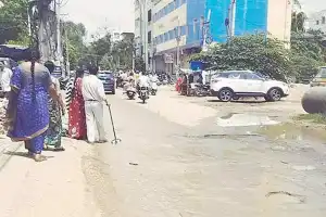 Residents of Chanda Nagar in Hyderabad demand immediate repair of dug-up roads due to frustration