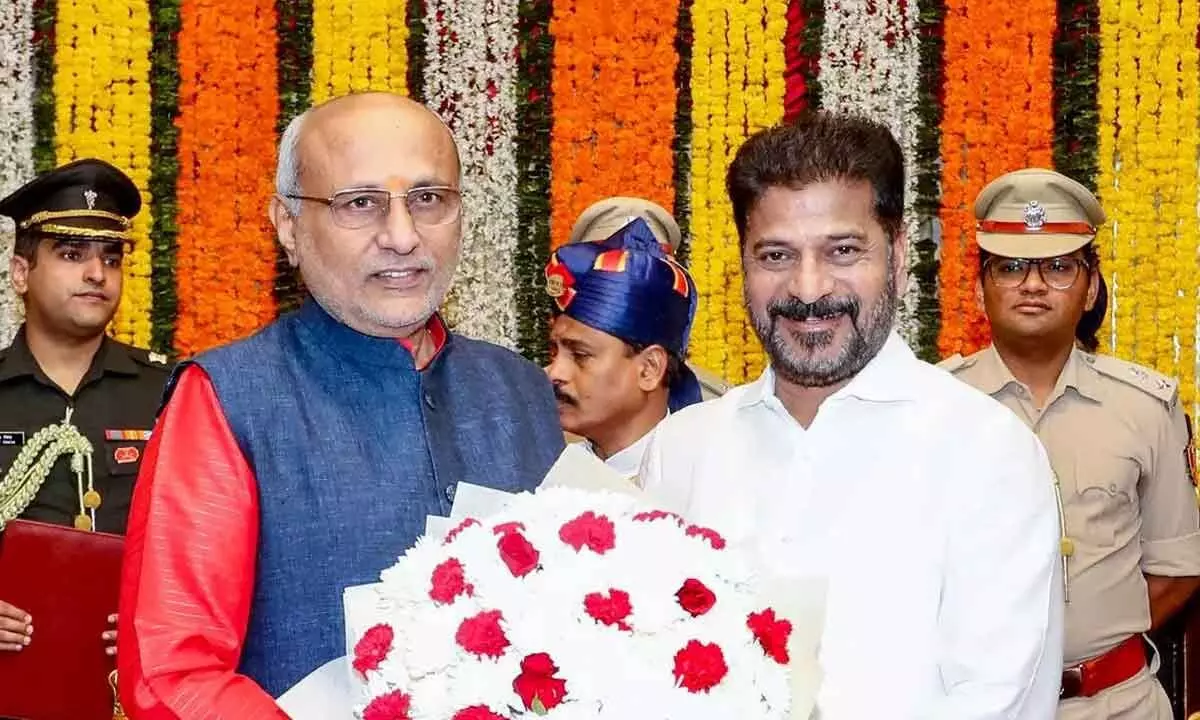 Revanth to meet Governor Radhakrishnan