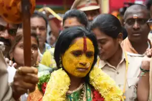 Secunderabad Ujjaini Mahankali Goddess Predicts Good Rains in Bhavishyavani