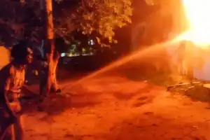 Significant Blaze Engulfs Madanapalle Sub-Collector’s Office, Critical Files Lost