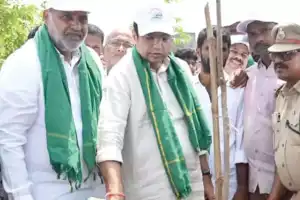 Sridhar Babu orders an audit of newly planted saplings
