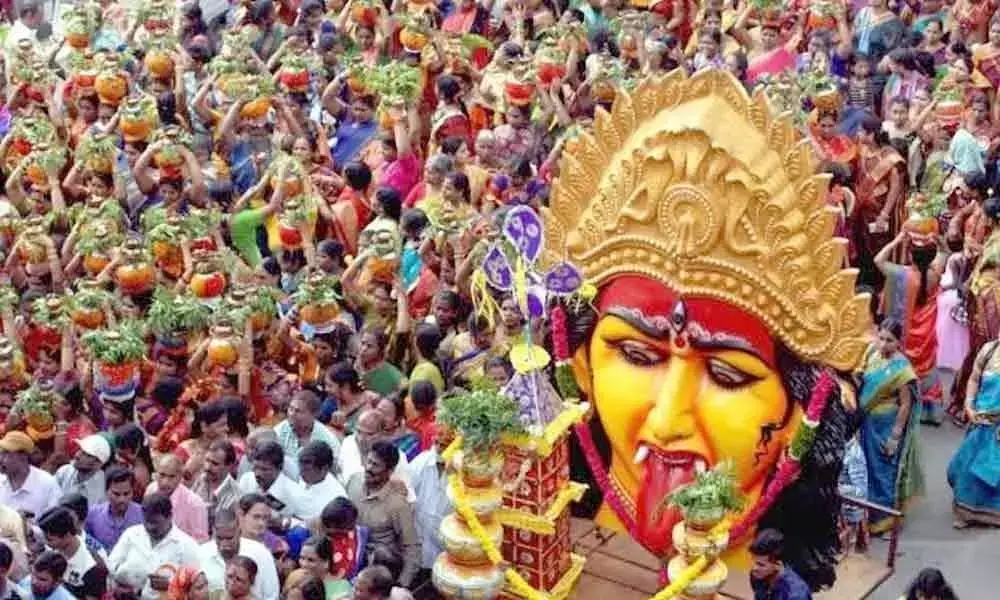 Telangana to Commence Month-long Bonalu Festivals Today