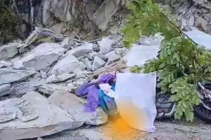 Two bikers from Hyderabad killed by rolling boulders in Uttarakhand