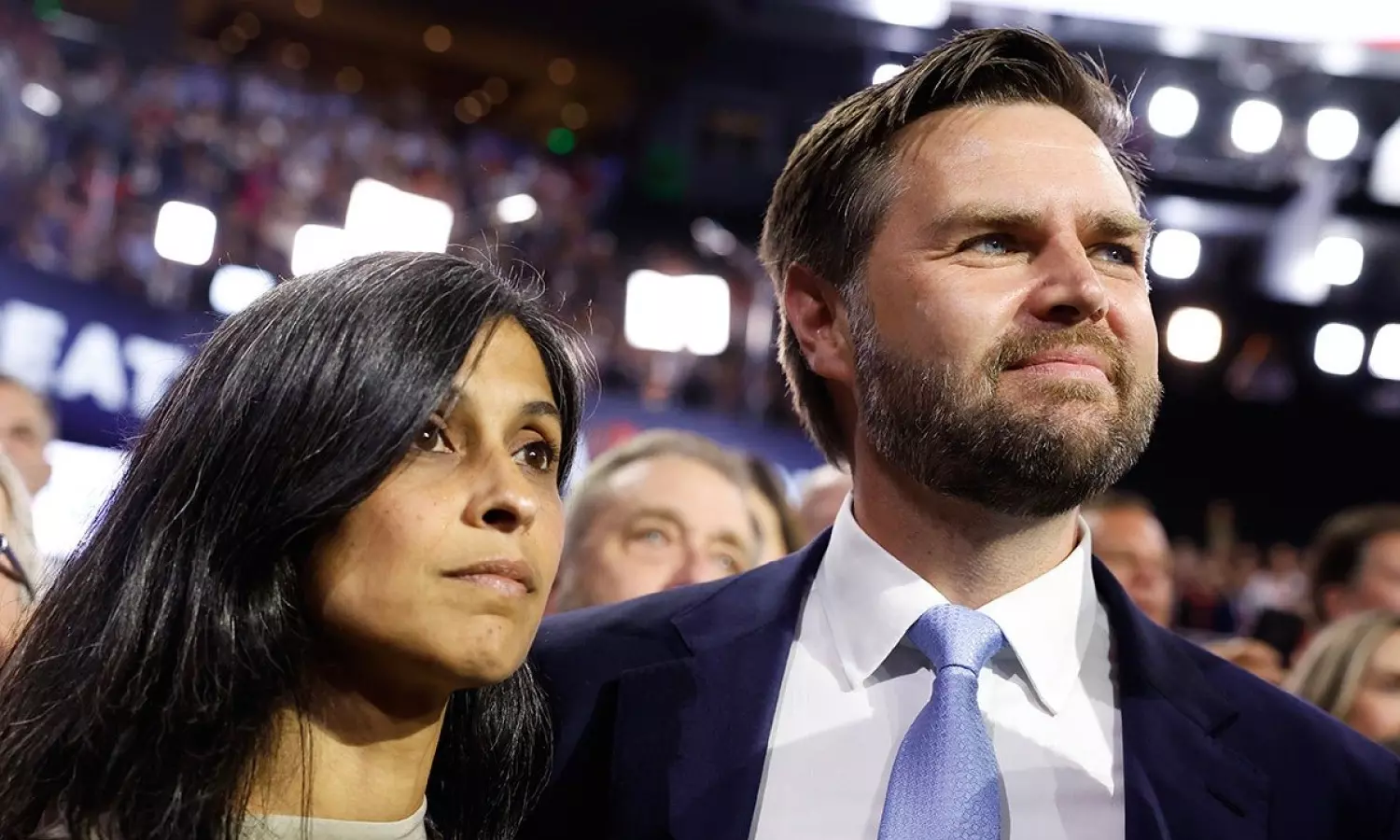 Usha Chilukuri, spouse of J D Vance, Trump’s vice presidential candidate, makes waves in India