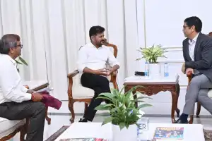 Agricultural Scientist Dr. Samarendu Mohanty and Economist Dr. Aldas Janaiah Meet with CM Revanth Reddy