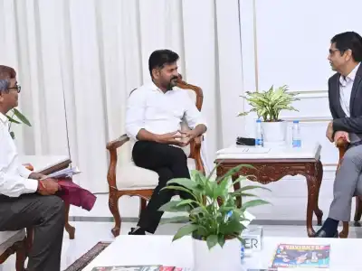 Agricultural Scientist Dr. Samarendu Mohanty and Economist Dr. Aldas Janaiah Meet with CM Revanth Reddy