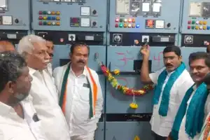 AICC Secretary SA Sampath Kumar Initiates Water Release Program at Tummilla Project