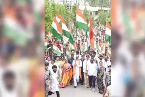 Bandi Participates in the ‘Har Ghar Tiranga Yatra’