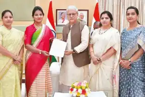 BJP Mahila Morcha Requests Governor’s Intervention to Enhance Women’s Safety