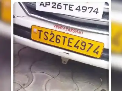 Cab Operators at State Borders Alter License Plates to Evade Taxes